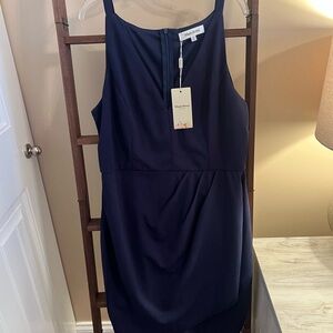 Navy Blue Women's Cocktail Dress